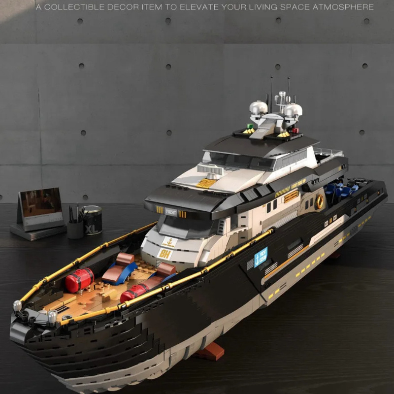Model Kit Yacht - 레오브릭스 66103 자이언트 럭셔리 요트 선박