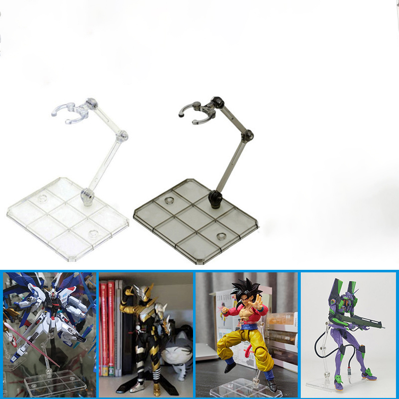Model Kit Eva - 투명 액션 피규어 스탠드, 조립식 액션