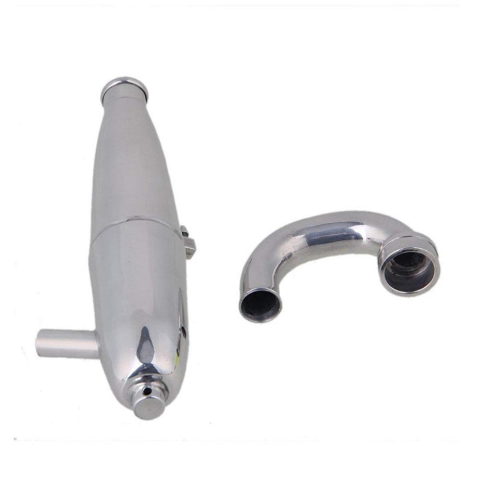 RC 레이싱카 배기 파이프 업그레이드 키트, 금속 튜브 - Model Kit Engine 리뷰 및 가격