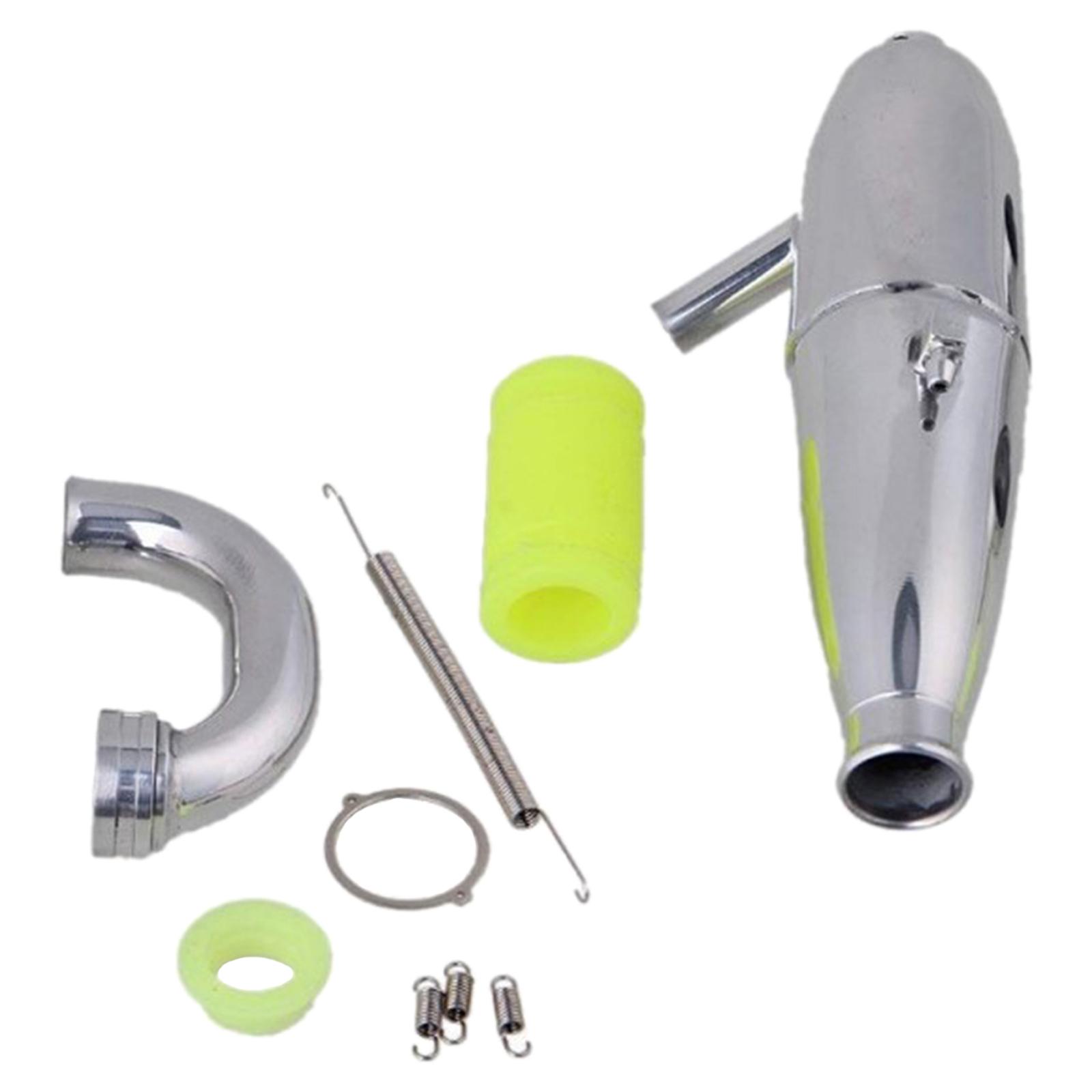 RC 레이싱카 배기 파이프 업그레이드 키트, 금속 튜브 - Model Kit Engine 리뷰 및 가격