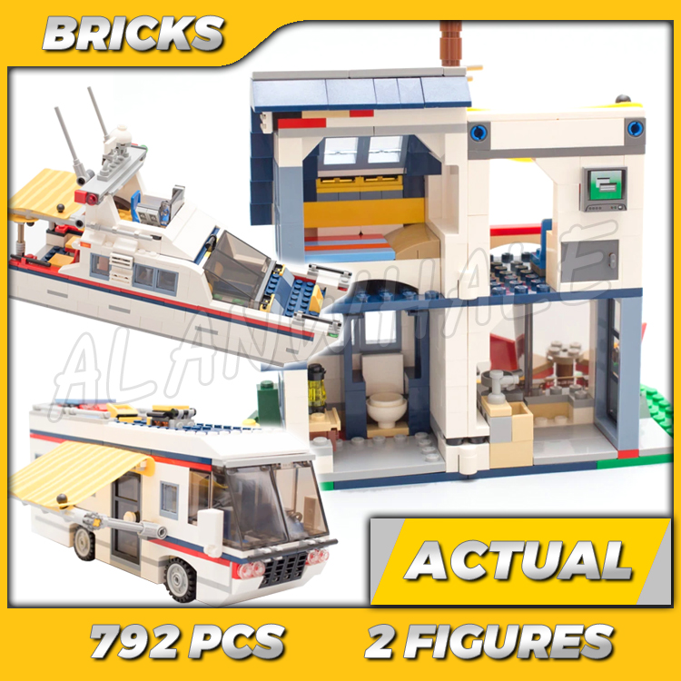 792pcs 3in1 크리에이티브 휴가 여행용 캠핑카  - Model Kit Yacht 리뷰 및 가격