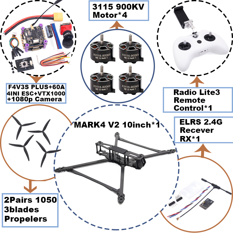MARK4 V2 10인치 F4V3S/F4V3S PLUS - Model Kit Eva 리뷰 및 가격