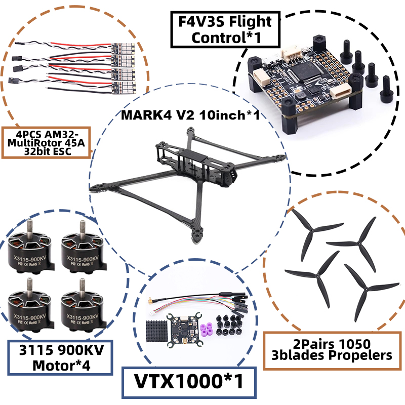 MARK4 V2 10인치 F4V3S/F4V3S PLUS - Model Kit Eva 리뷰 및 가격