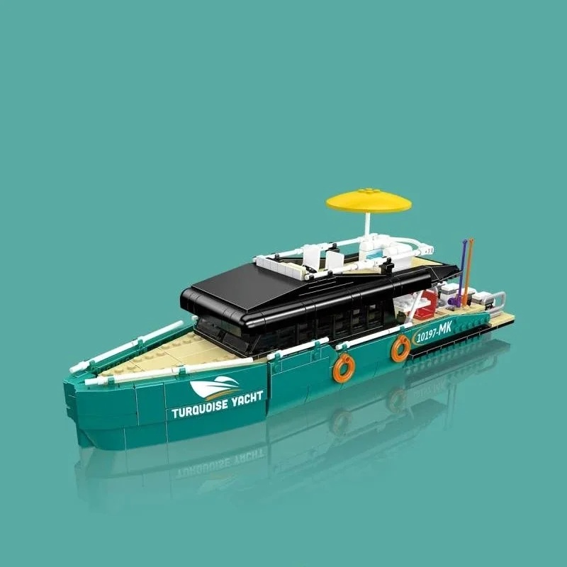 터키색 고급 요트 조립 블록 세트, 몰드킹 10197, - Model Kit Yacht 리뷰 및 가격