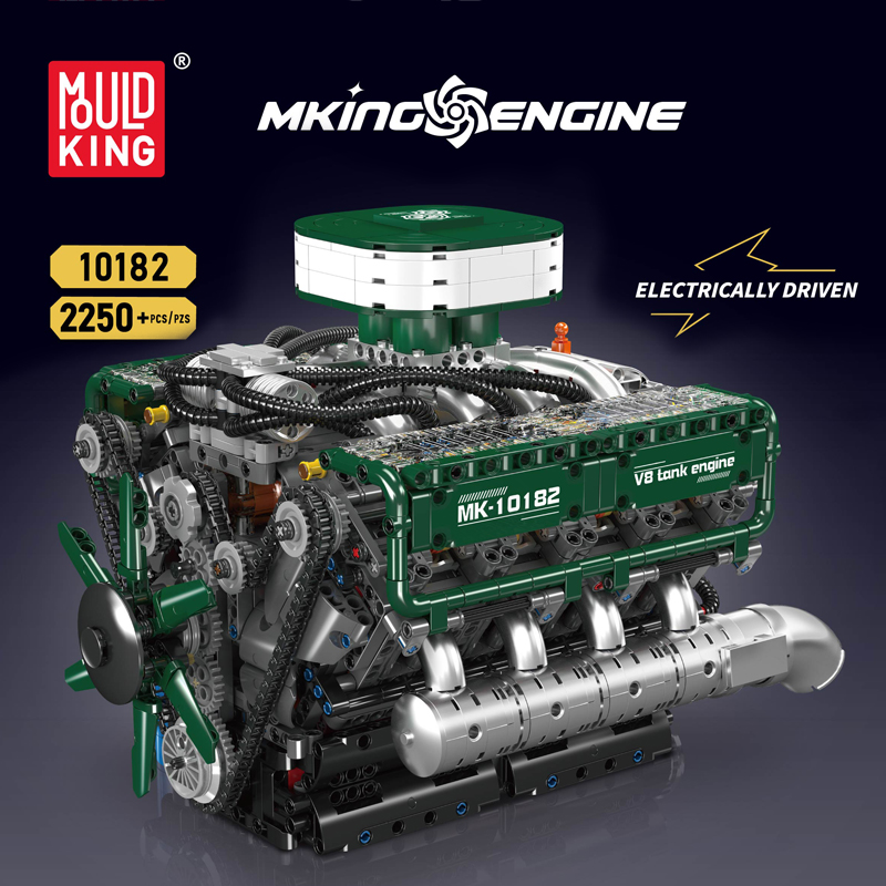 몰드 킹 10182 테크니컬 엔진 장난감 모터 구동 V - Model Kit Engine 리뷰 및 가격