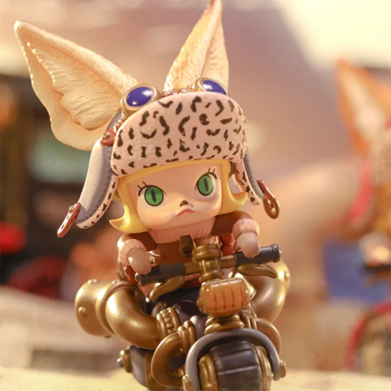 POP MART 몰리 스팀펑크 동물 기관차 시리즈 정품 - Model Kit Anime Girl 리뷰 및 가격